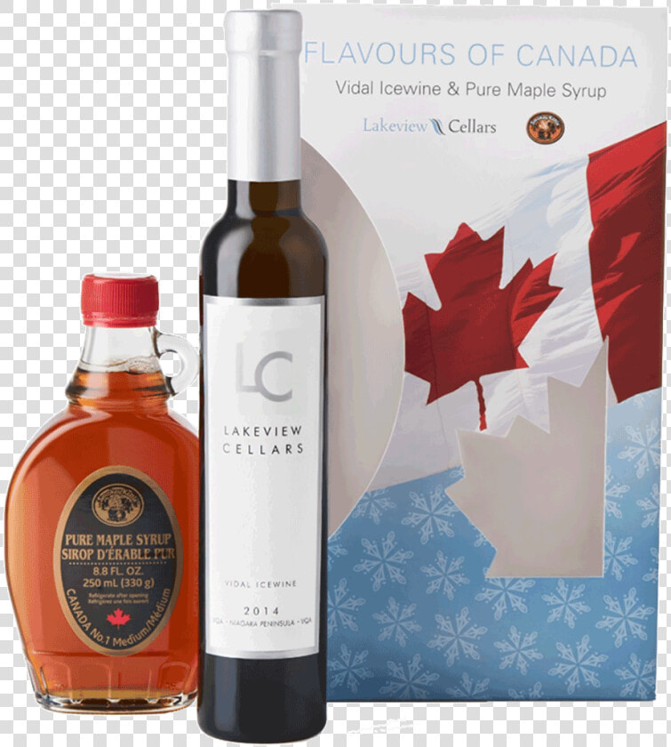 Taste Of Canada Vidal Icewine Vqa  amp  Maple Syrup Gift   Lakeview Cellars  HD Png DownloadTransparent PNG