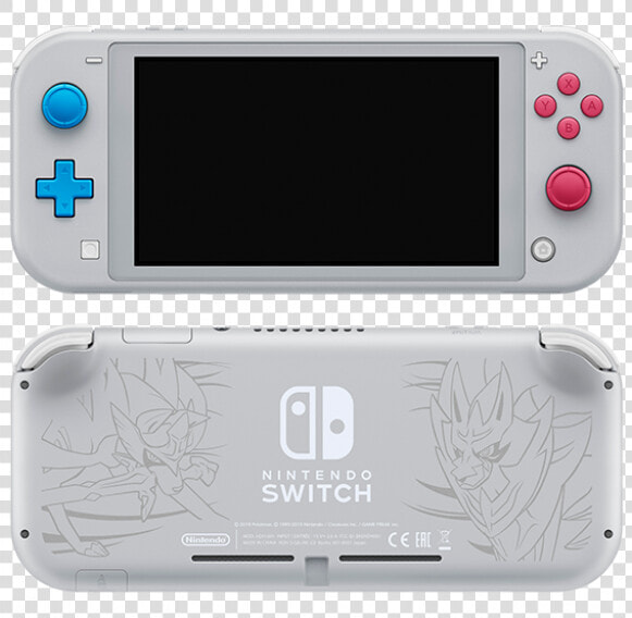 Nintendo Switch Lite Zacian And Zamazenta Edition  HD Png DownloadTransparent PNG