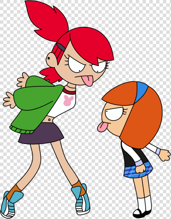 Frankie And Spoiled Girl Teasing Eachother   Foster Home For Imaginary Friends Cookie  HD Png DownloadTransparent PNG