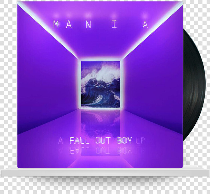 Mania Fall Out Boy Vinyl   Png Download   Mania Fall Out Boy  Transparent PngTransparent PNG