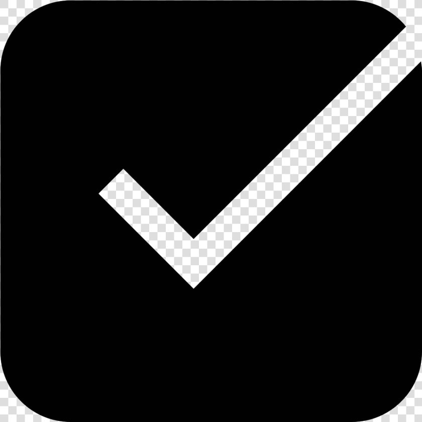 Checked Checkbox 2 Icon   Sign  HD Png DownloadTransparent PNG