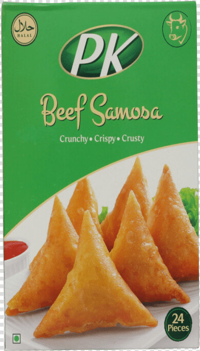 Pk Meat Beef Samosa 24s   Pk  HD Png DownloadTransparent PNG