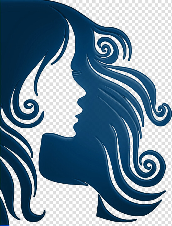 Abstract Woman Png Image Png Icon   Long Hair Silhouette Png  Transparent PngTransparent PNG