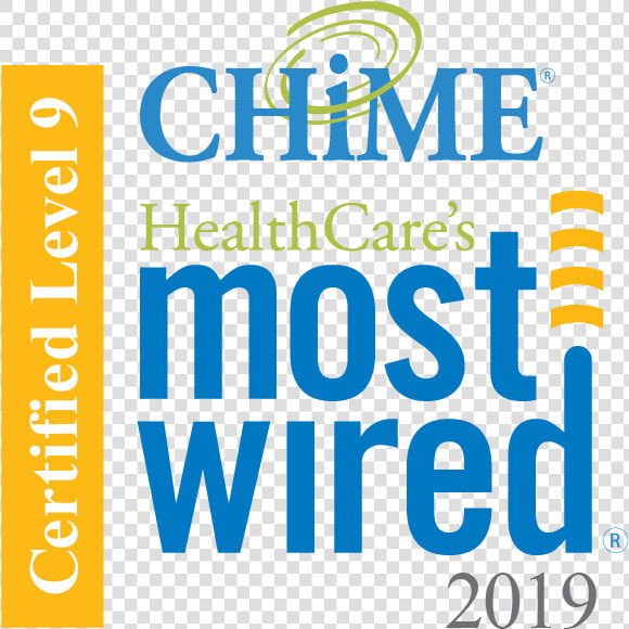 Chime Most Wired Hospital   Most Wired  HD Png DownloadTransparent PNG