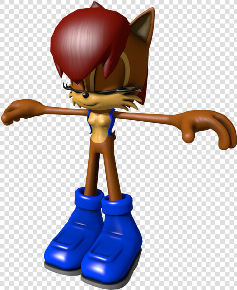 Download Zip Archive   Sally Acorn Sonic 3d  HD Png DownloadTransparent PNG