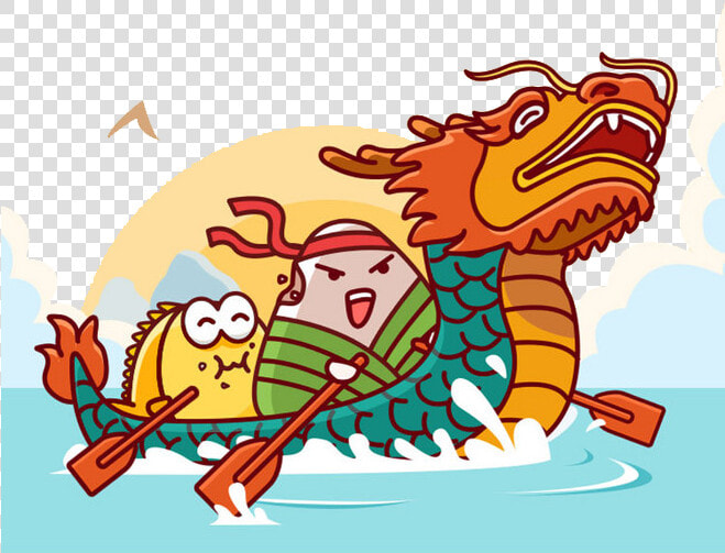 Dragon Boat Festival Png Image Transparent Background   Dragon Boat Festival Cartoon  Png DownloadTransparent PNG