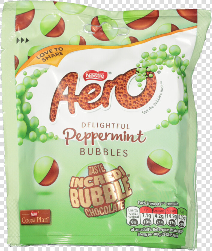 Bubbles Aero Chocolate Mint  HD Png DownloadTransparent PNG