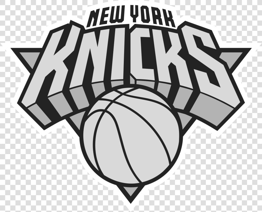 New York Knicks Decal Clipart   Png Download   Black New York Knicks Logo  Transparent PngTransparent PNG