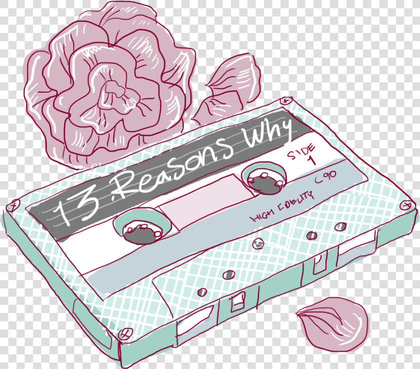 Decorative Rubber Stamp   Cassette 13 Reasons Why Png  Transparent PngTransparent PNG