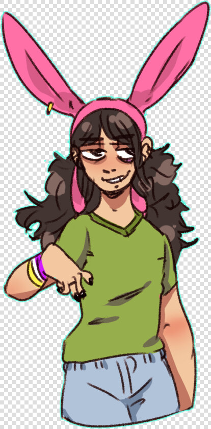 Can You Believe That All The Belcher Kids Are Trans   Cartoon  HD Png DownloadTransparent PNG