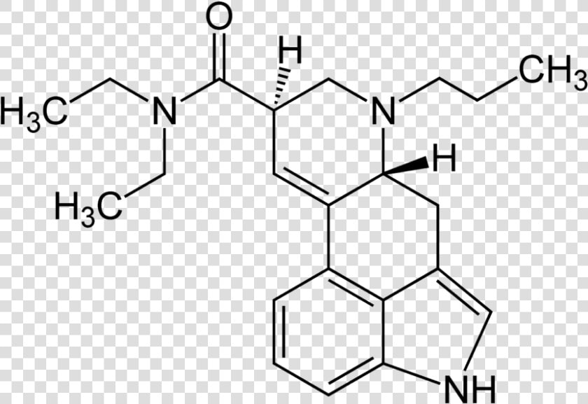 Pro lad Structure   Estructura Quimica Del Lsd  HD Png DownloadTransparent PNG