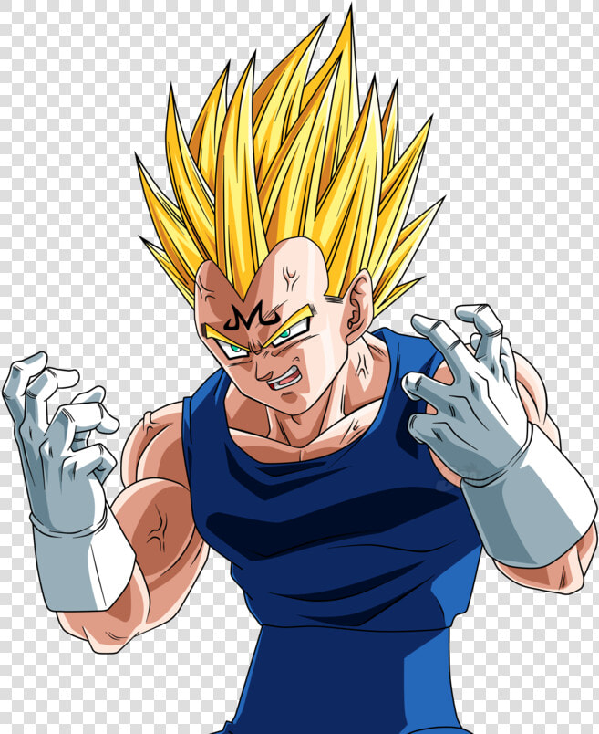 Vegeta Vector Pride   Majin Vegeta Transparent Background  HD Png DownloadTransparent PNG