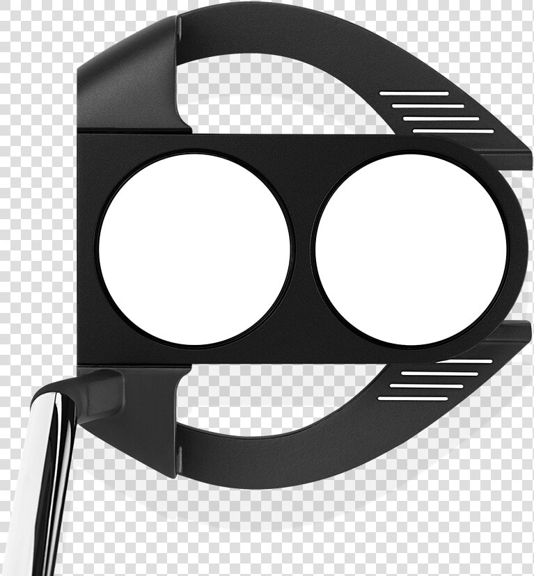 Odyssey O Works Black 2 Ball Fang S Putter  HD Png DownloadTransparent PNG