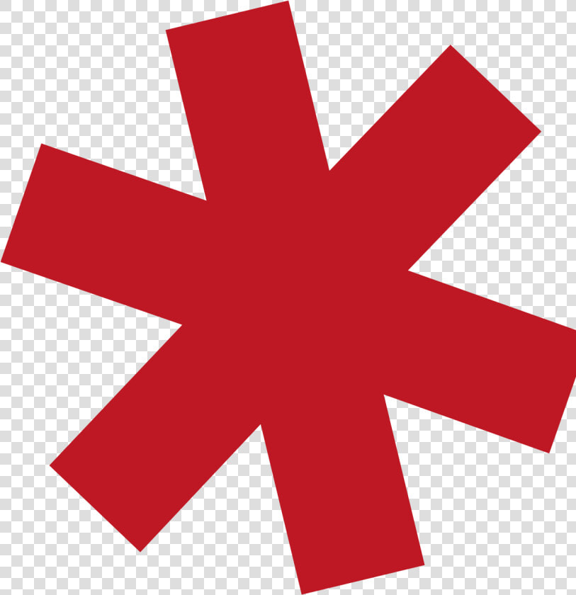 Red Asterisk Png  Transparent PngTransparent PNG