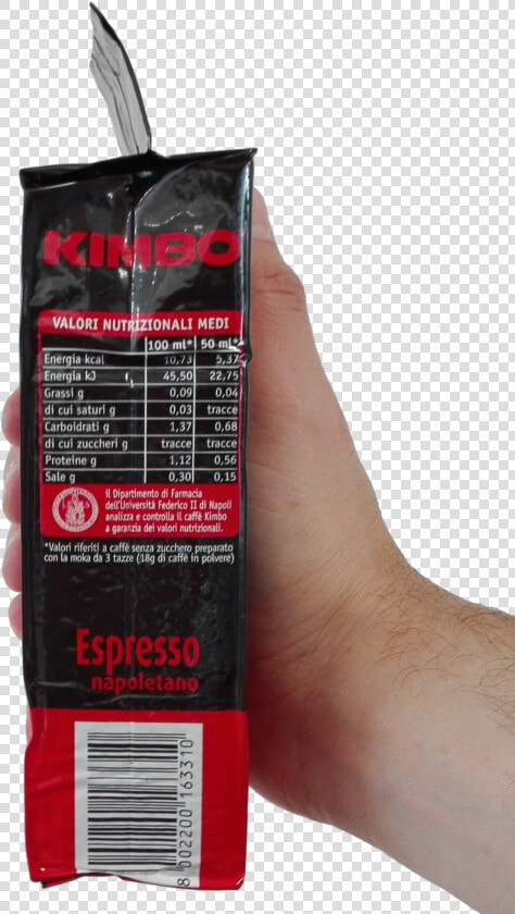 Kimbo Ground Coffee Gr 250 Espresso Napoletano X 20   Packaging And Labeling  HD Png DownloadTransparent PNG