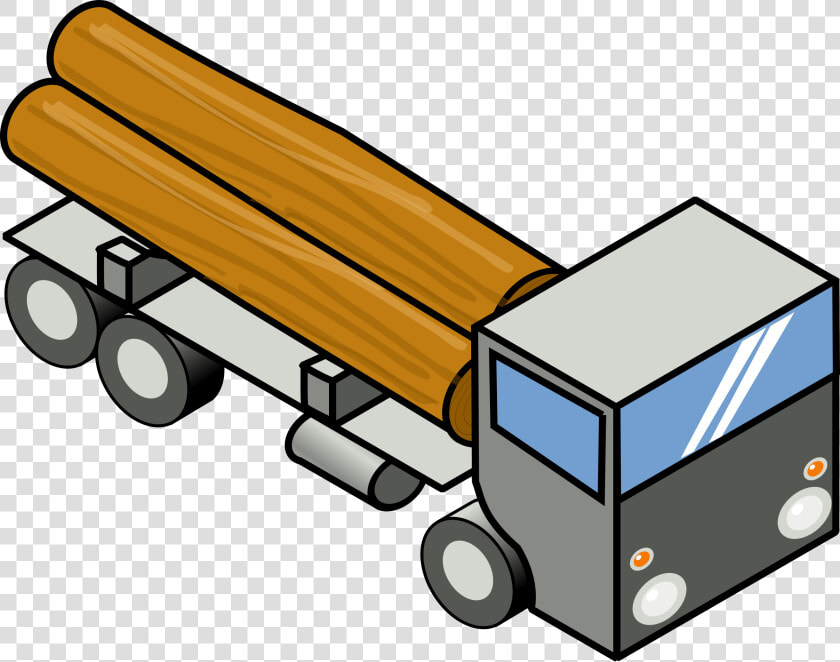 Iso Truck 1 Clip Arts   Isometric Drawing Of A Truck  HD Png DownloadTransparent PNG