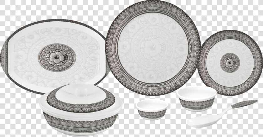 31 Pc Urmi Dinner Set   Servewell Dinner Set 18pc  HD Png DownloadTransparent PNG