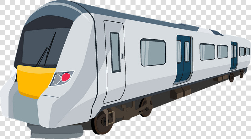 Train Clipart   High speed Rail  HD Png DownloadTransparent PNG