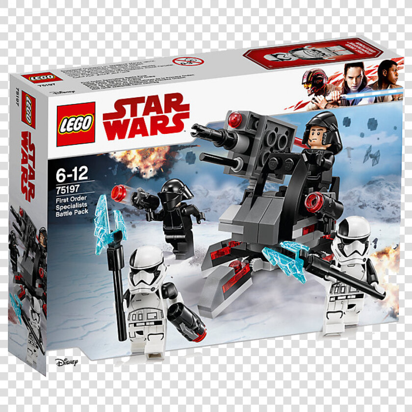 Transparent First Order Stormtrooper Png   Lego Star Wars First Order Specialists Battle Pack  Png DownloadTransparent PNG