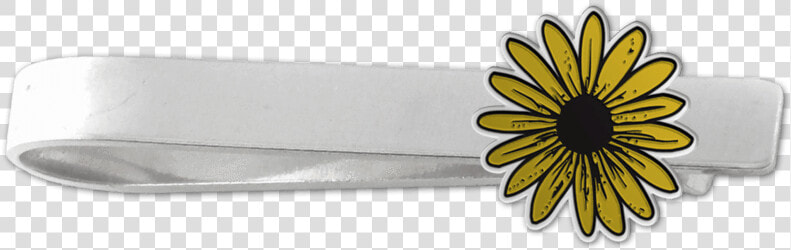 Enamel Black Eyed Susan   Tie Clip   Gerbera  HD Png DownloadTransparent PNG