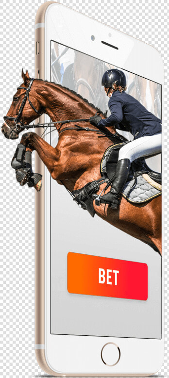 Horse Racing With Mobile Bets  HD Png DownloadTransparent PNG