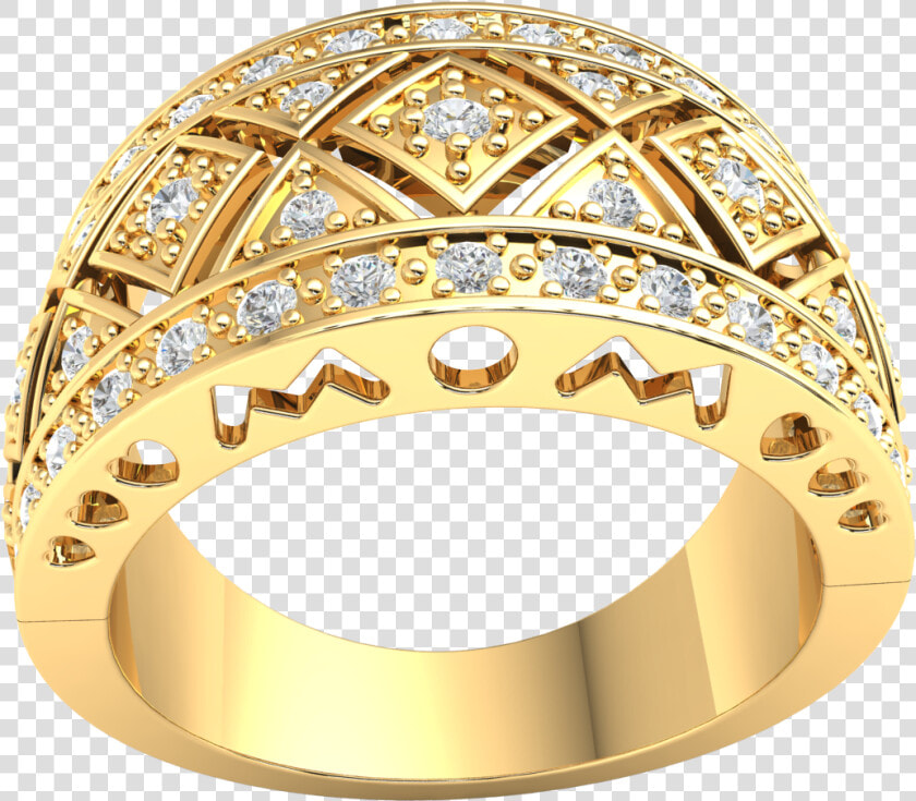 10k Gold Wedding Band 0 6ctw Round Brilliant Cut Diamond   Engagement Ring  HD Png DownloadTransparent PNG