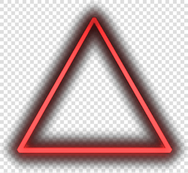 Triangle Transparent Neon   Red Triangle Png Transparent  Png DownloadTransparent PNG