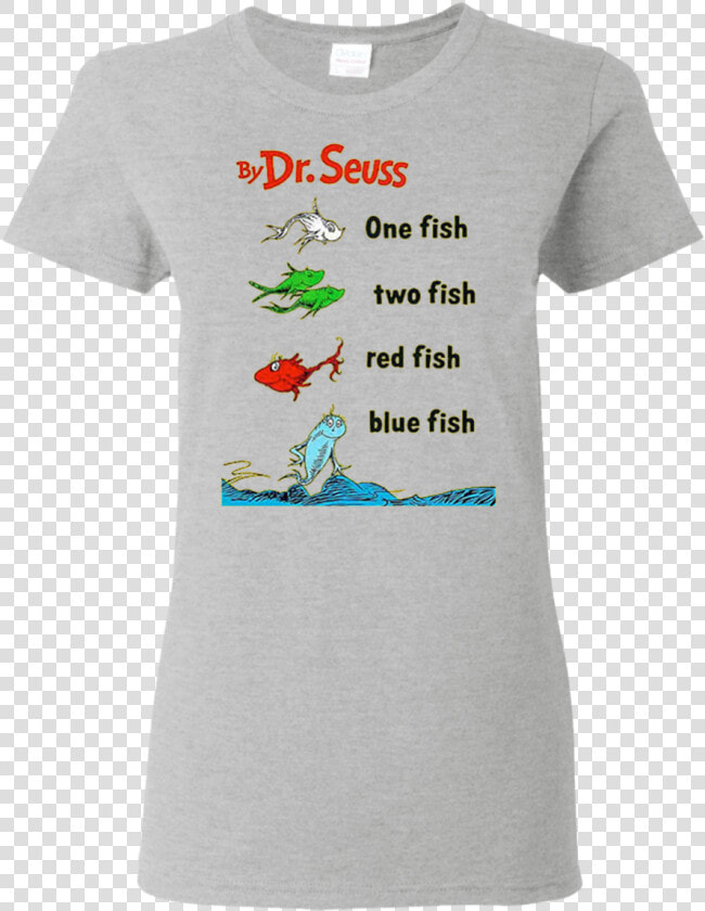 Dr Seuss One Fish Two Fish Red Fish Blue Fish T Shirt   One Fish Two Fish Red Fish Blue Fish Abebooks  HD Png DownloadTransparent PNG