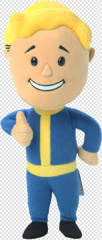 Fallout Plush Vault Boy Thumbs Up 30cm   Stuffed Toy  HD Png DownloadTransparent PNG