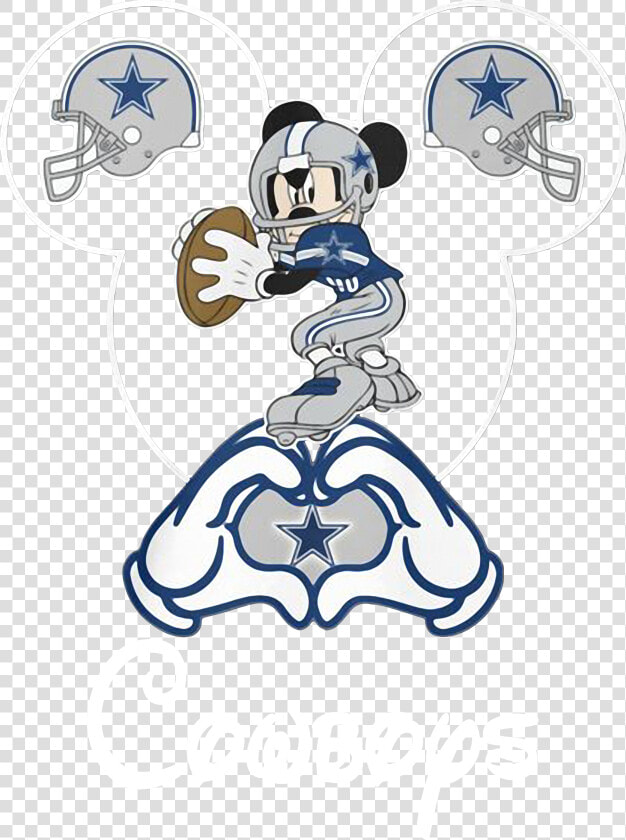 Dallas Cowboys Mickey Mouse Shirt  Sweater  Hoodie    Clipart Dallas Cowboys Christmas  HD Png DownloadTransparent PNG