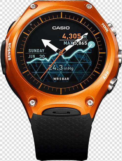 Wsd f10   Casio Smart Watch Wsd F10  HD Png DownloadTransparent PNG