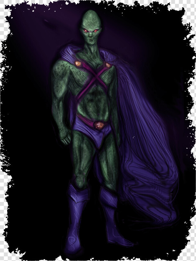 Transparent Martian Manhunter Png   Illustration  Png DownloadTransparent PNG