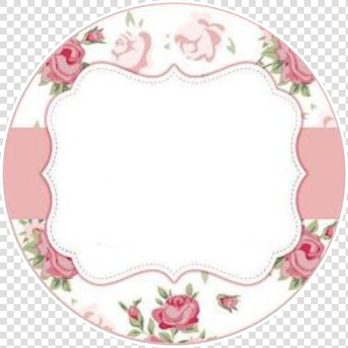  background  textbox  label  flowers  pinkandwhite   Fondos Para Etiquetas Redondas  HD Png DownloadTransparent PNG