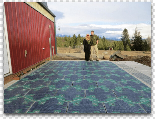 Solar Parking Lot   Solar Roadways  HD Png DownloadTransparent PNG