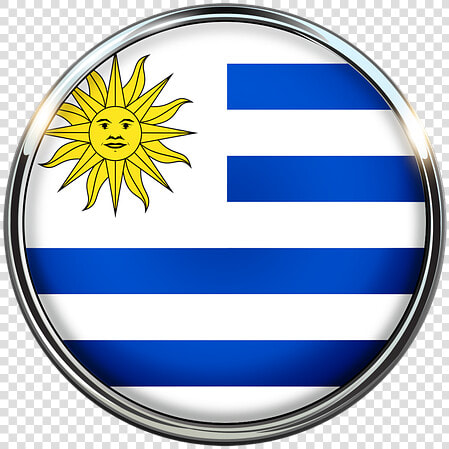 Uruguay  Bandera  Circulo  America  Sol   Vera Tv Vivo Uruguay  HD Png DownloadTransparent PNG