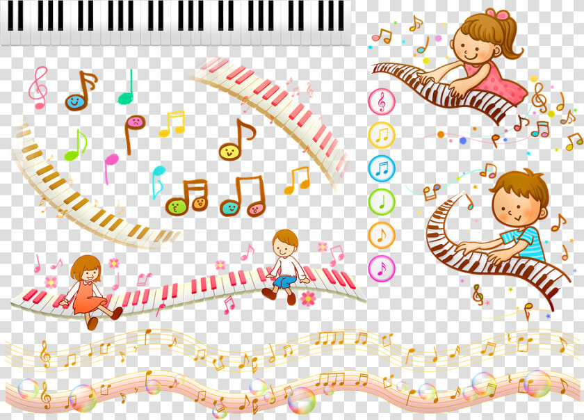 Music Background Music Note Digital Paper Piano   Music Background  HD Png DownloadTransparent PNG