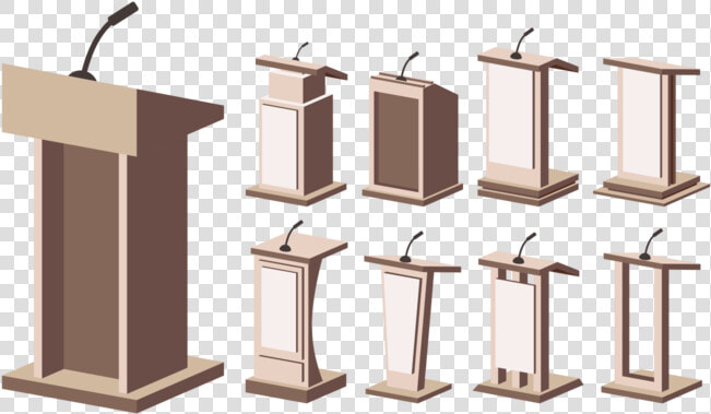 Lectern Vector   Podium Vector Png  Transparent PngTransparent PNG