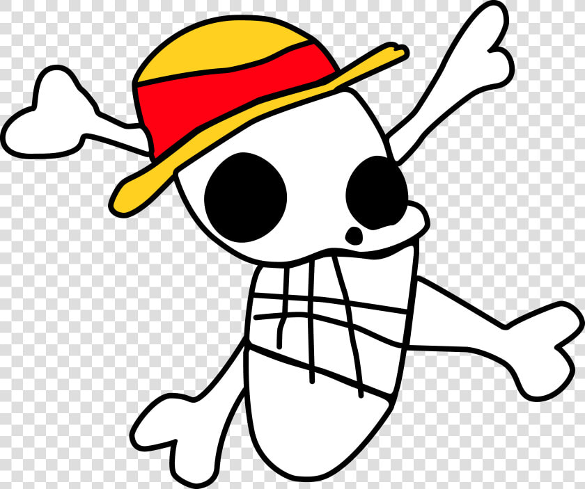 Drawn Flag One Piece Luffy   One Piece Logo Luffy Draw  HD Png DownloadTransparent PNG