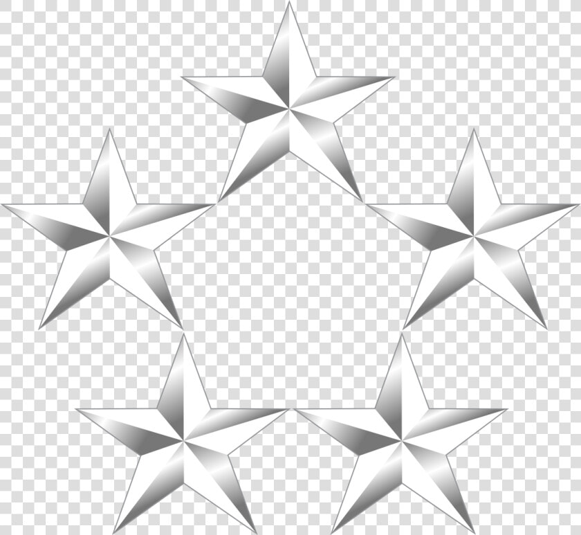 General 5 Star   Png Download   5 Star General Stars  Transparent PngTransparent PNG