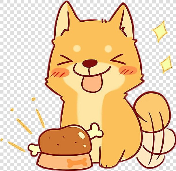  shiba  dog  kawaii  cute  food   Baby Pooh Bear Cute  HD Png DownloadTransparent PNG