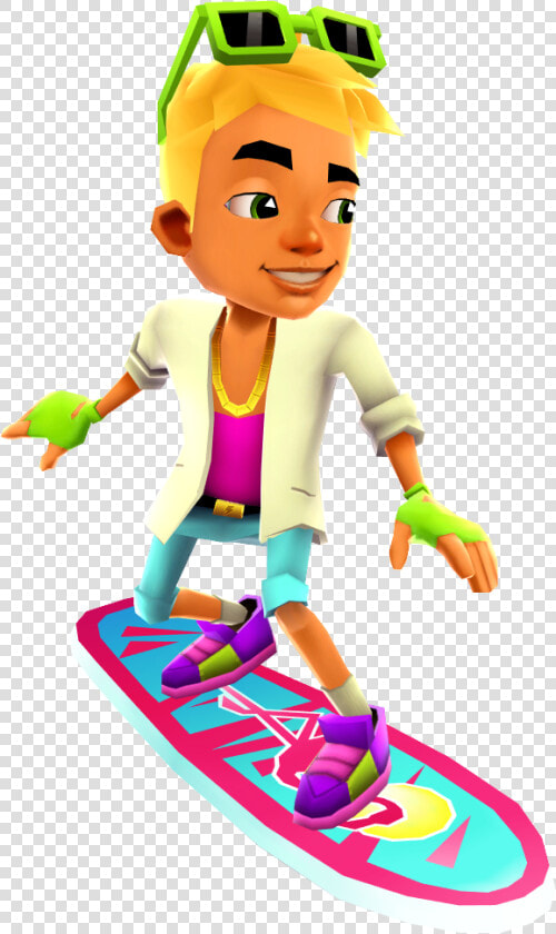 Subway Surfers Miami 2017 Clipart   Png Download   Subway Surf Miami 2019  Transparent PngTransparent PNG