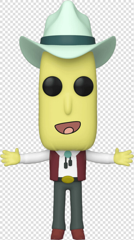 Rick And Morty Cowboy Poopy Butthole Pop Vinyl Figure   Rick And Morty Season 4 Funko Pop  HD Png DownloadTransparent PNG