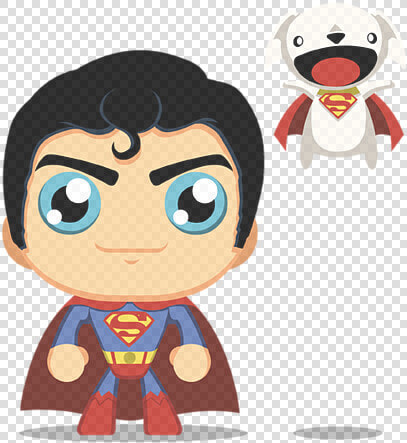 Superman Clip Cute   Cute Superman  HD Png DownloadTransparent PNG