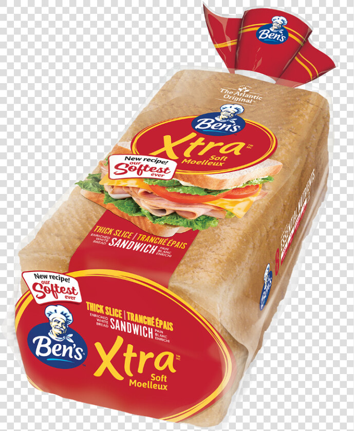 Ben S® Xtra White Thick Sandwich Bread   Thick Slice White Bread  HD Png DownloadTransparent PNG