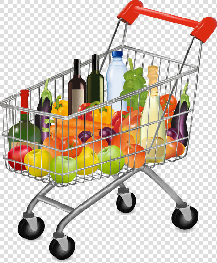 Shopping Cart Grocery Store Business Clip Art   Transparent Background Shopping Cart Png  Png DownloadTransparent PNG