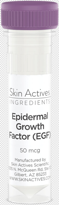 Skin Actives Egf Epidermal Growth Factor   Plastic Bottle  HD Png DownloadTransparent PNG