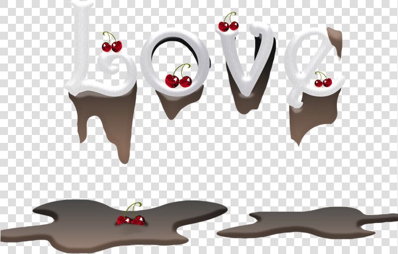 Love Sundae Nina Garman Word Desert Dessert Sundae  HD Png DownloadTransparent PNG