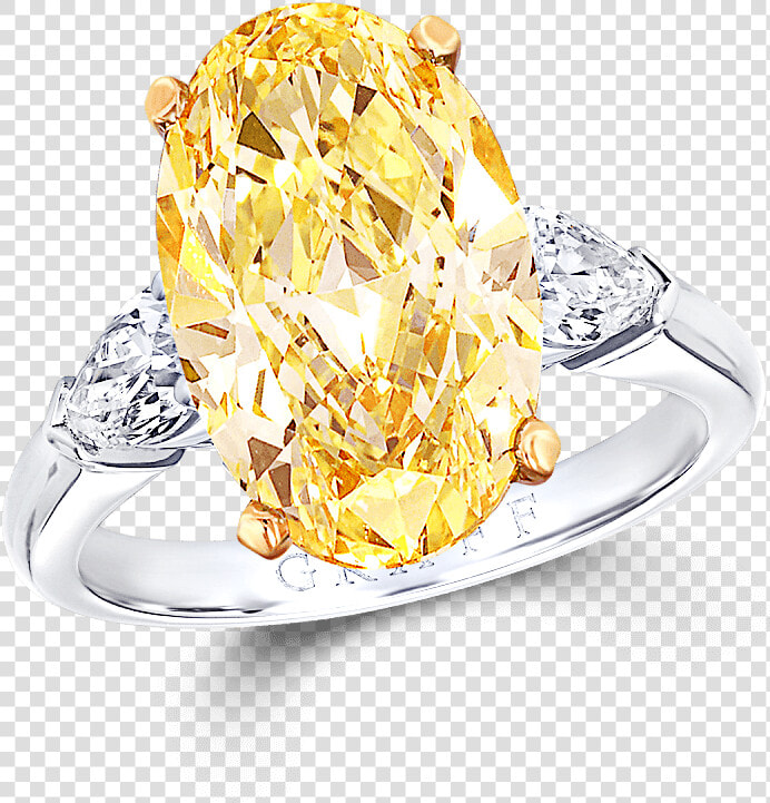 Yellow Oval Engagement Rings  HD Png DownloadTransparent PNG