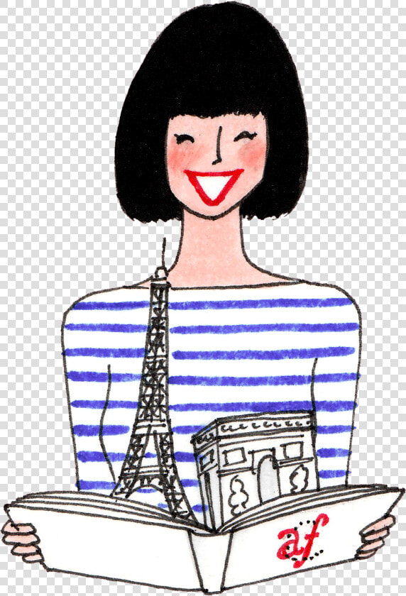 French Clipart Francais   French Woman Png  Transparent PngTransparent PNG