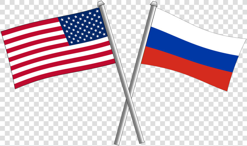 Russian And American Flags   Kina Vs Usa Png  Transparent PngTransparent PNG